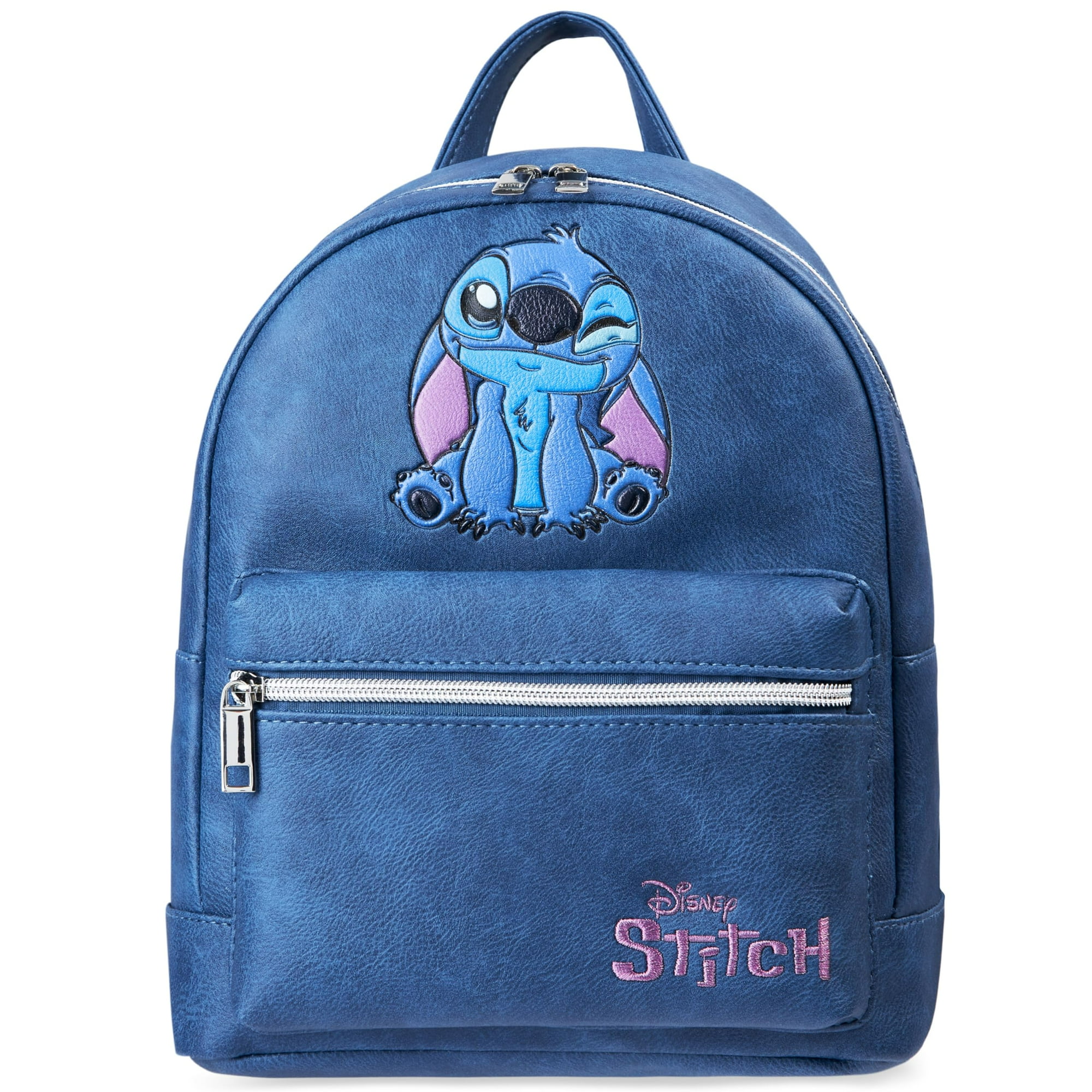 Mochila Disney Stitch Para Mujeres, Niñas Y Adolescentes, Color Azul