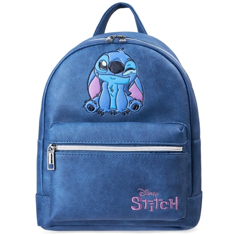 Mochila Disney Stitch Para Mujeres, Niñas Y Adolescentes, Color Azul