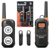 Walkie Talkie Radio Bushnell Lpx650, 2 W, 68 Km, Alcance Ip67, Paquete De 2