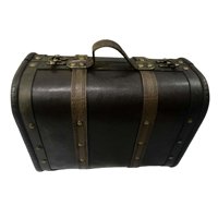 Magideal - Del Tesoro De Madera, Caja De Baratija De Joyería, Caja De Almacenamiento Decorativa De Recuerdo, Organizador Para Broche, Anillos, Pinzas Para 265 Cm X 215 Cm X 15 Cm