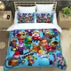 thumbnail image 1 of v1029 Bed Sheets Game B-rawl Cartoon S-stars Printed Bedding Sets exquisite supplies set duvet cover bed comforter set bedding set luxury 3-Piece Bedding Set (1 Duvet Cover + 2 Pillow Shams) Bed Sheet, 1 of 5