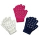 thumbnail image 1 of Guantes elásticos Magic de Evridwear para niños, 3 pares, con estampado de estrellas, 1 of 8
