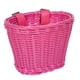 thumbnail image 1 of Cesta de almacenamiento para manillar de bicicleta para hombre, cesta ajustable para bicicleta, contenedor para objetos personales, accesorio versátil Rosa roja, 1 of 5