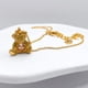 thumbnail image 2 of Collar Y Colgante Osito, Plata 925, Oro 18k, Circonitas Dorado, 2 of 9
