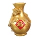 thumbnail image 3 of Florero Moderno Florero De Mesa Florero Dragón Para Porche Estantería Oficina Oro, 3 of 5