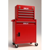 Almacenamiento/Gabinete De Metal Para Herramientas Profesional Erux Rojo