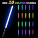 thumbnail image 2 of Sable de Luz TQQALCYS 59 cm RGB 3 Modos Tipo‑C, 2 of 7