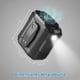 thumbnail image 3 of Ventilador Portátil De Cintura 6000mah Carga Rápida 2h Negro, 3 of 9