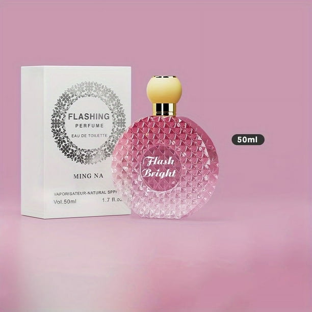 MINGNA Eau De Toilette Spray For Women, Refreshing And Lasting Floral Fruity Scent, Sparkling Diamond-Shaped Perfume, For Dating, Daily, Party Use