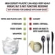 thumbnail image 4 of Bolsas de basura Aluf Plastics, 10 litros, 1000 unidades, 6 micras, 24 x 24 cm, 4 of 7