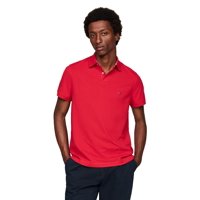 Polo Tommy Hilfiger 1985 Slim De Manga Corta Para Hombre