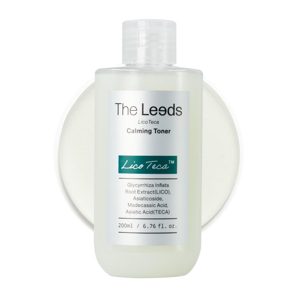 Tónico Calmante The Leeds LicoTeca 200 ml | Tónico Facial Fortalecedor y Suavizante para Piel Radiante y Saludable | PDRN, Niacinamida, Sin Fragancia | Hidratante y Suave Cuidado Coreano
