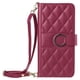 thumbnail image 1 of Funda tipo billetera FOXDOCK para Xiaomi Redmi Note 14 5G – Tapa abatible con correa para mujer, 1 of 5