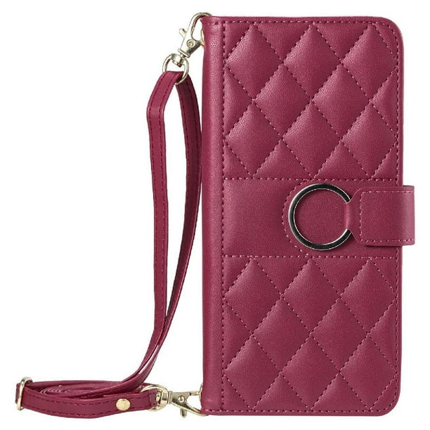 Funda tipo billetera FOXDOCK para Xiaomi Redmi Note 14 5G – Tapa abatible con correa para mujer