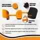 thumbnail image 3 of Entrenador de swing de golf Orange Whip para chips (EE. UU.), 3 of 5