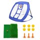 thumbnail image 2 of Red De Astillado Para Golf, Estera De Práctica De Tiro, Pelota, Camisetas, Patio Trasero, Azul, 2 of 5