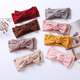 thumbnail image 1 of Set 5 Diadema Tejida Lazo Bebés Niñas Estampado Cabello Lau, 1 of 3