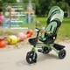 thumbnail image 4 of Coche Triciclo Paseo Con Foco 360º Reclinable 4 en 1 verde, 4 of 6