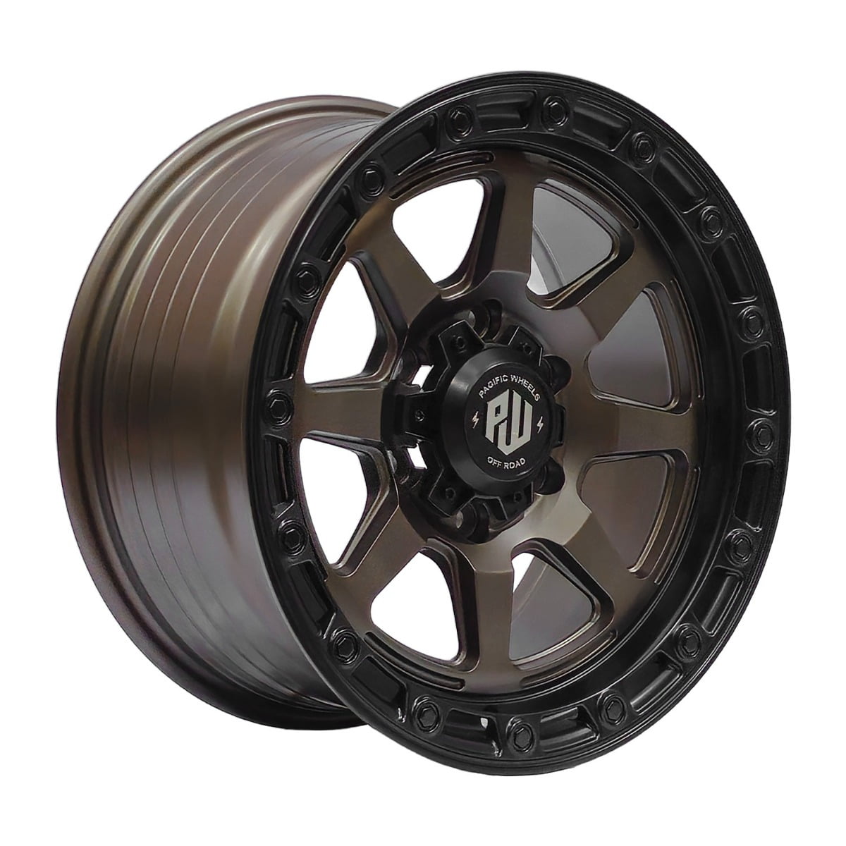 Pw Off Road - Set 4 Llantas 17x8.5 5x130 Et20 Farkas Mbrnz-lmb