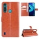 thumbnail image 4 of Funda tipo libro para Motorola MOTO G8 Power Lite, cartera todo‑en‑uno, funda multifuncional con tarjetero y correa de muñeca desmontable, 4 of 4