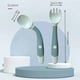 thumbnail image 3 of (2pcs) Baby Fork And Spoon Set, Bendable Twist Fork And Spoon, Training Eating Fork And Spoon 5.51*1.18"/14*3cm, 3 of 5