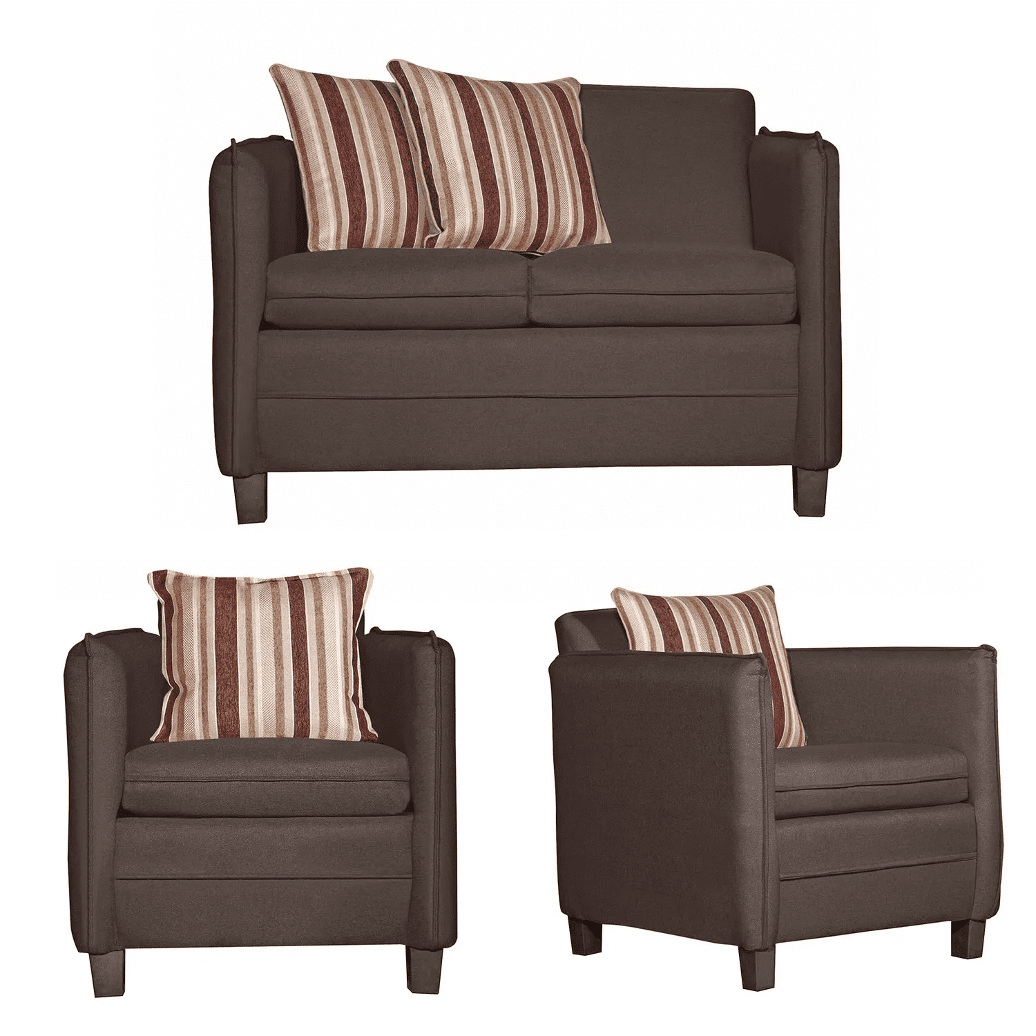 Ruzam Mobel - Juego De Living 2-1-1 Barcelona Cafe