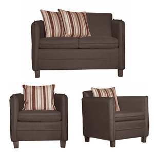 Ruzam Mobel - Juego De Living 2-1-1 Barcelona Cafe