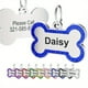 thumbnail image 1 of Personalized Pet ID Tags, Custom Dog Name Tags, Engraved Both Sides Customized Dog Tags For Your Dog Collars, 1 of 3