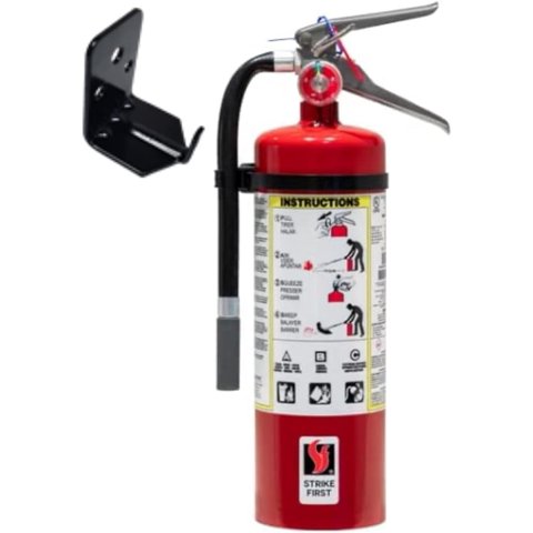 Genérico - Extintor Strike First Abc 2,27 Kg | 3A:10Bc 5 Libras