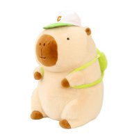 Bothyi - Carpincho De Peluche De Juguete De Dibujos Animados Coleccionable Carpincho Juguete Animal Muñeca Para La Familia Marrón 33 Cm