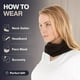 thumbnail image 3 of Calentadores de cuello de polar para hombres y mujeres, unisex, bufanda de invierno, mascarilla facial, para clima frío, para hombres y mujeres, 3 of 6