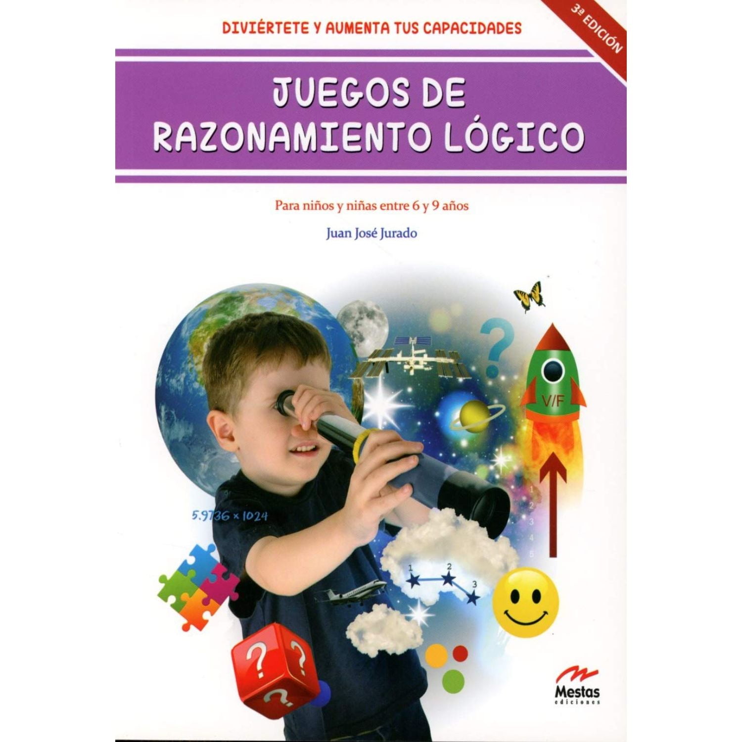 Mestas Ediciones - Libro Juegos De Razonamiento Lógico I - (6 A 9 Años)