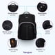 thumbnail image 3 of Mochila con ruedas Targus Compact de 16 pulgadas negra para portátil, 3 of 8