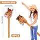 thumbnail image 2 of Globos inflables de cabeza de caballo SCmedrichyr de 37 pulgadas, color café, 6 piezas, 2 of 6