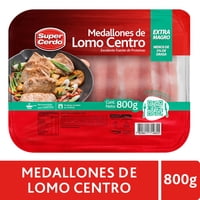 Lomo De Cerdo Centro Medallón 800 G Super Cerdo