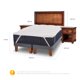 thumbnail image 3 of Cama Europea Grand Premium Súper King Monterrey Topper, 3 of 11