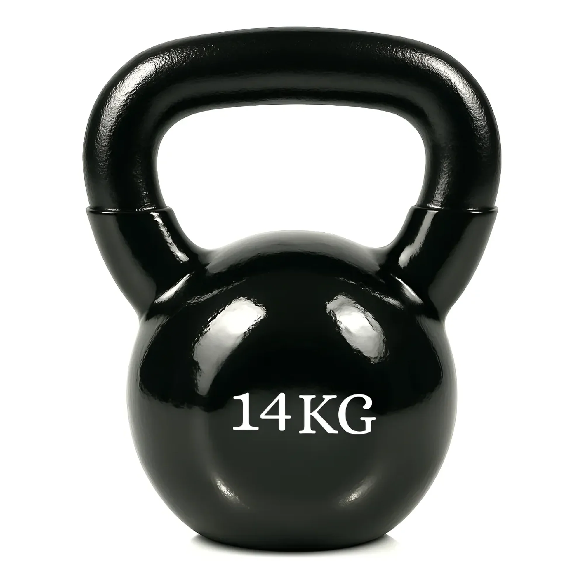 Linea Sport - Pesa Rusa Kettlebell 14 Kg De Acero Con Recubrimiento De Vinilo