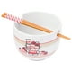 thumbnail image 1 of Ramen Bowl Silver Buffalo Hello Kitty Nissin de 600 ml con palillos, 1 of 3
