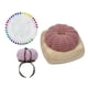 thumbnail image 2 of Kit De Alfiletero Duradero En Forma De Calabaza Para Proyectos De Manualidades De Bordado Rosa, 2 of 4