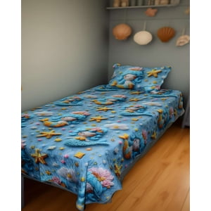 Genérico - Cobertor Quilt 3D Plaza Y Media 180 X 230 Cm V07