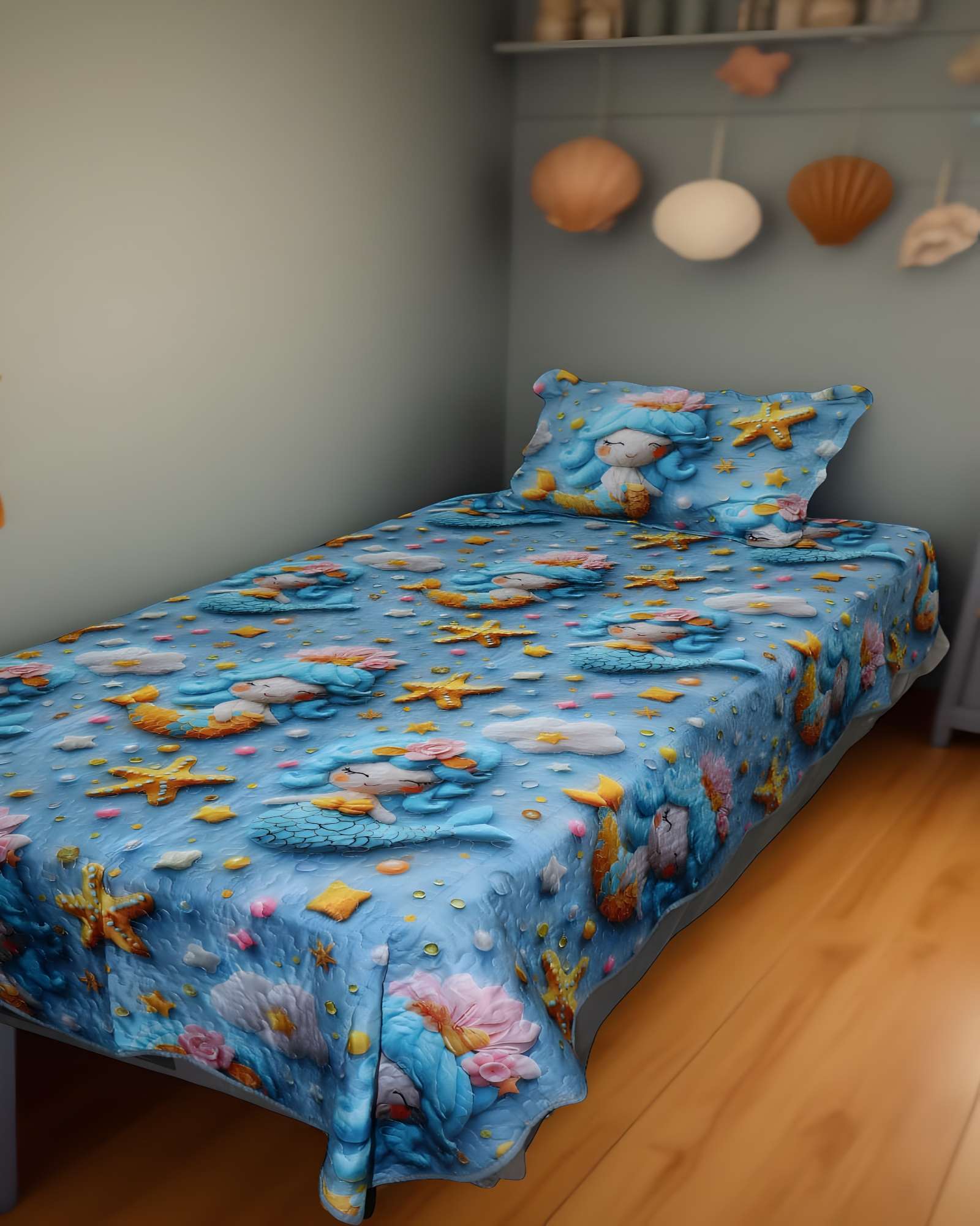 Genérico - Cobertor Quilt 3D Plaza Y Media 180 X 230 Cm V07