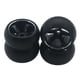 thumbnail image 4 of Neumáticos De Llanta De Rueda De Coche RC Para WLtoys K969 K989 1/28 4WD Reemplazo De Coche Negro, 4 of 5