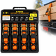 thumbnail image 1 of Set 4 Correas de Amarre con Trinquete (5m x 25mm) - Máxima Seguridad 350/700kg, 1 of 7