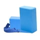 thumbnail image 2 of Bloque De Yoga Portátil Antideslizante Para Culturismo, Pilates, Estiramientos, Color Azul, 2 of 5