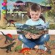 thumbnail image 4 of Juguetes de dinosaurios FRUSE Jurassic, 12 unidades, realistas, con libro de 3 a 5 años, 4 of 7