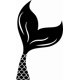 thumbnail image 1 of Decomural Mermaid Tail Fairytale WS-50010, 1 of 2