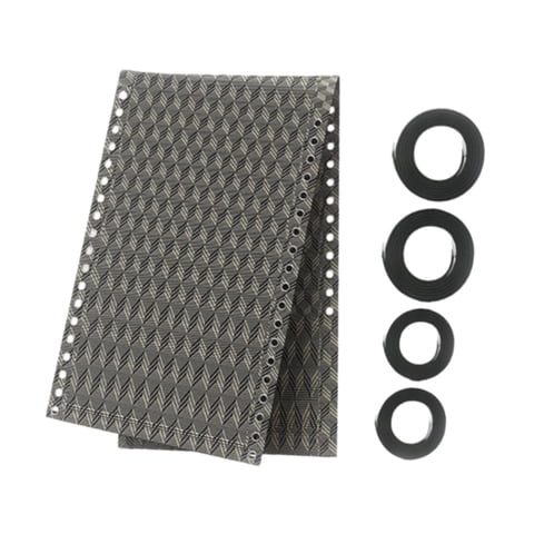 Magideal - Kit De Repuesto De Tela Para Silla Con Cordón Elástico, Accesorios Para Sillas Plegables, Kit De Reparación Para Silla De Malla De Patio Para Sala De