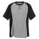 thumbnail image 1 of Playera tipo polo Martin Sports de juvenil gris con tapeta de dos botones talla YS, 1 of 1