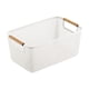 thumbnail image 5 of Cesta De Almacenamiento Reutilizable Decorativa Multiusos Para Ba?o, Cocina, Exterior, Color Blanco L, 5 of 5