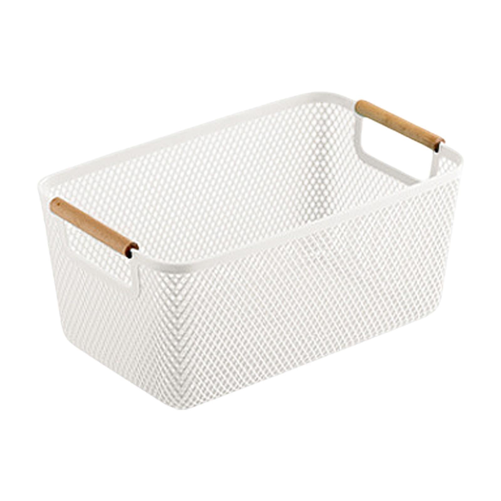 Magideal - Canasta De Almacenamiento Tablero Organizador Bin Tolder Decoración Del Juguete Cesta De Decoración Reutilizable Con Varios Neumáticos En Varias Ocasi Blanco
